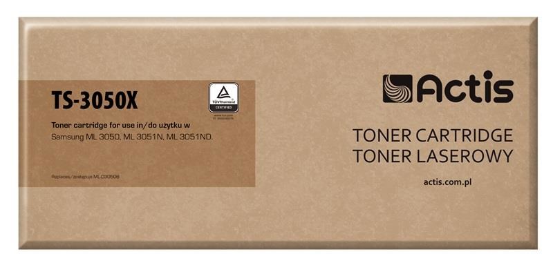 Actis TS-3050X toner (replacement for Samsung ML-D3050B; Standard; 8000 pages; black)-0