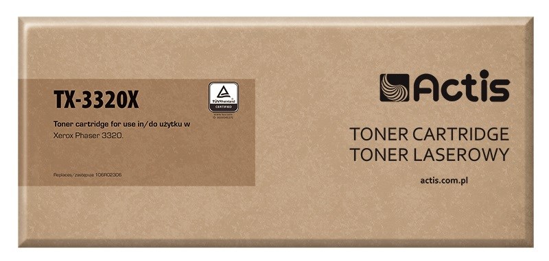Actis TX-3320X toner (replacement for Xerox 106R02306; Standard; 11000 pages; crna)-0