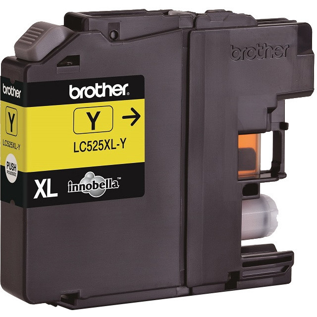 Patrona za tintu Brother LC525XL-Y (originalna ekstra visokog prinosa) žuta