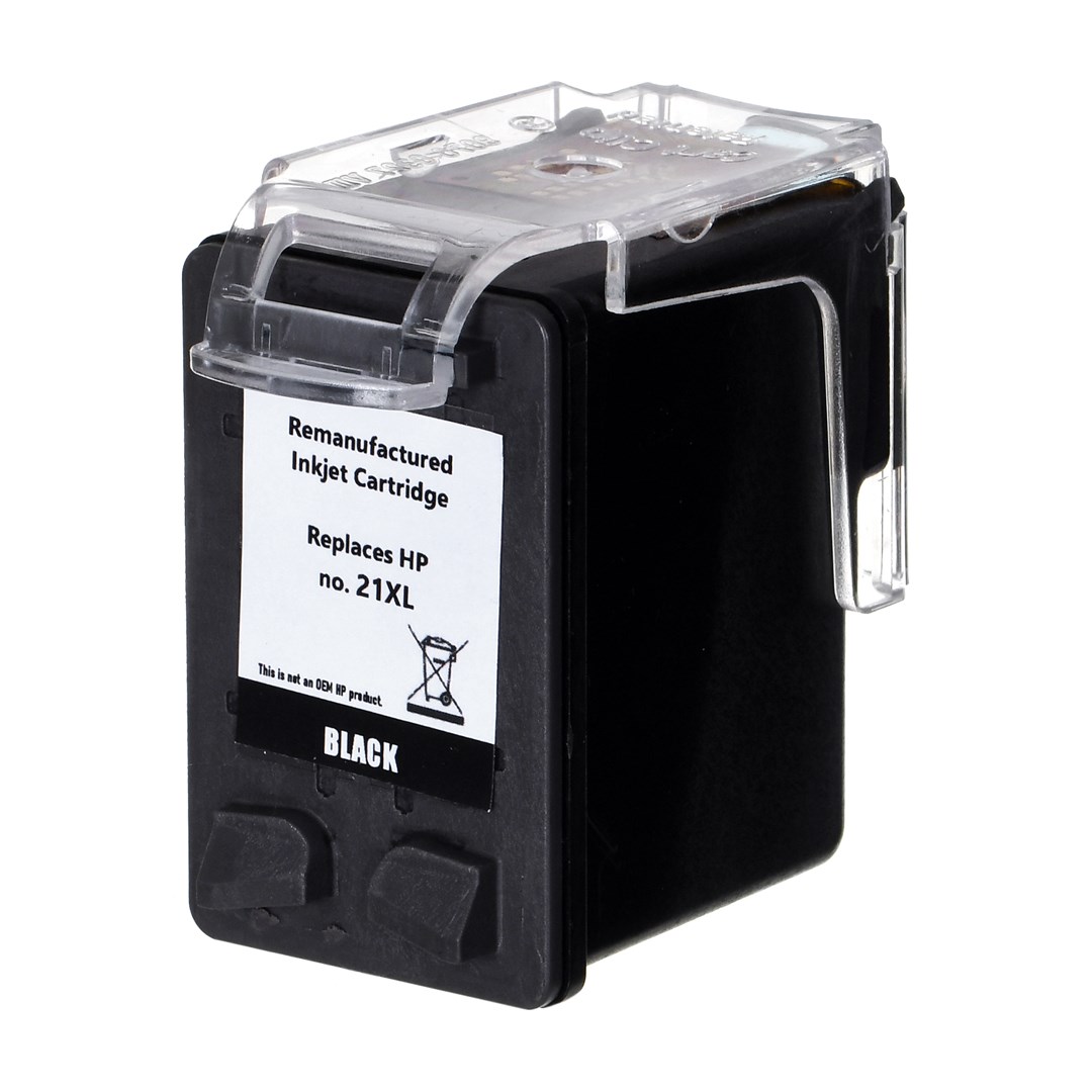 Tinta SUPERBULK B-H21 (zamjena za HP 21XL C9351A, standard) crna-1