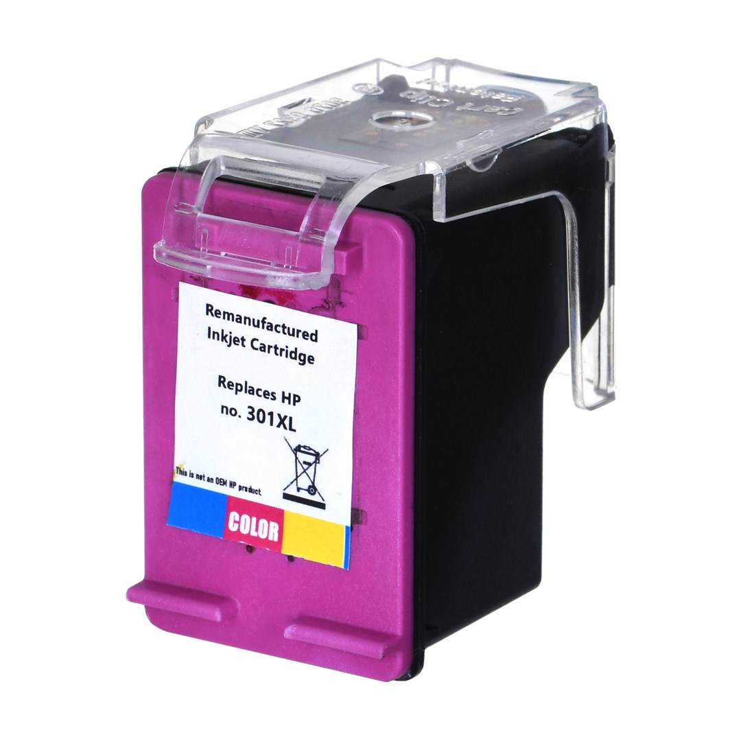 Tinta SUPERBULK za HP 301XL CH564 (regenerirana, B-H301C)-2