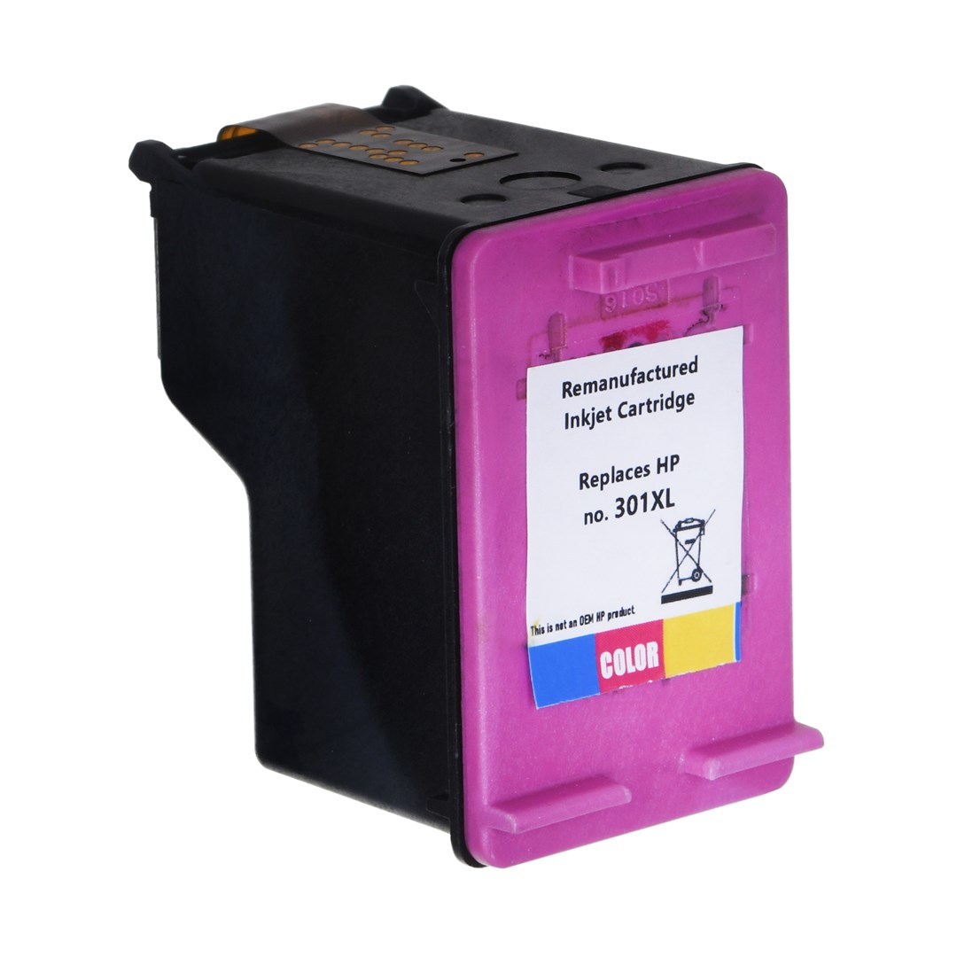 Tinta SUPERBULK za HP 301XL CH564 (regenerirana, B-H301C)-0