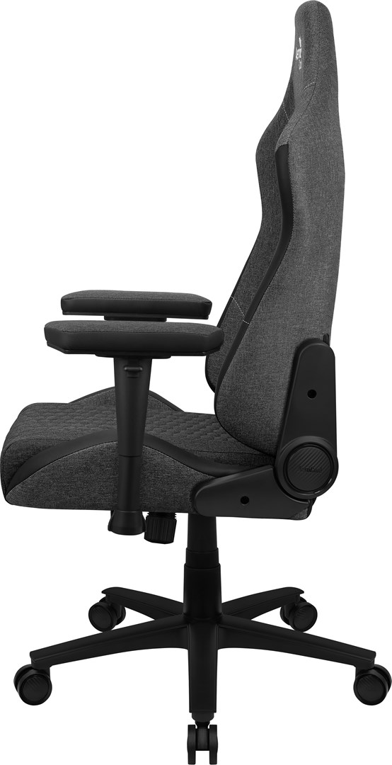 Ergonomska gaming stolica Aerocool CROWNASHBK (ergonomska, podesivi jastuci, AeroWeave tehnologija) crna-2