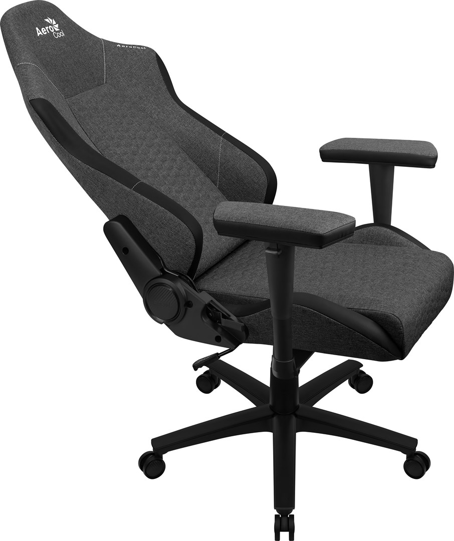 Ergonomska gaming stolica Aerocool CROWNASHBK (ergonomska, podesivi jastuci, AeroWeave tehnologija) crna-3