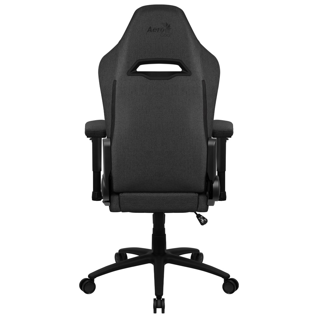 Gaming stolica AEROCOOL ROYALASHBK (visokokvalitetna čelik konstrukcija, 2D podesive naslone za ruke, Aeroweave tehnologija, crna)-4