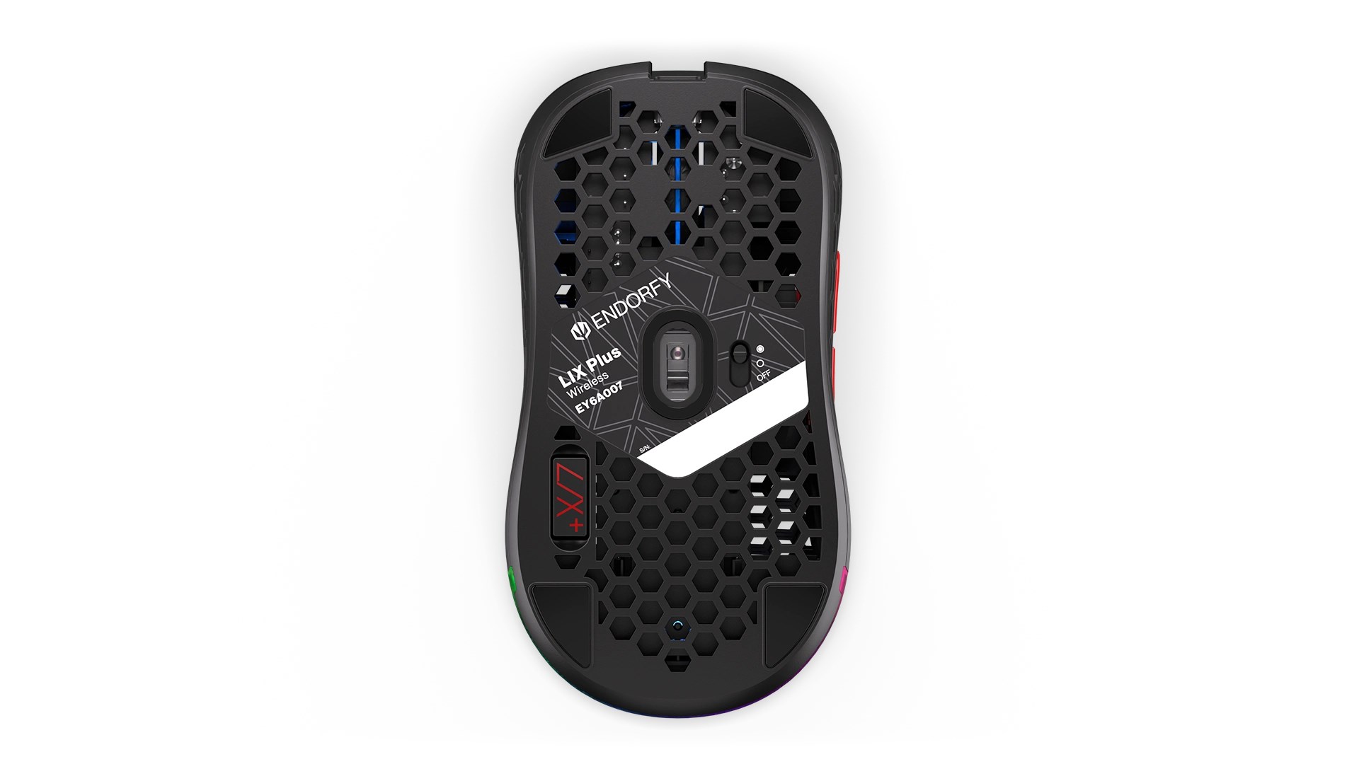 Bežični miš ENDORFY LIX Plus (desna ruka, RF bežični + USB Type-C, optički, 19000 DPI)-6