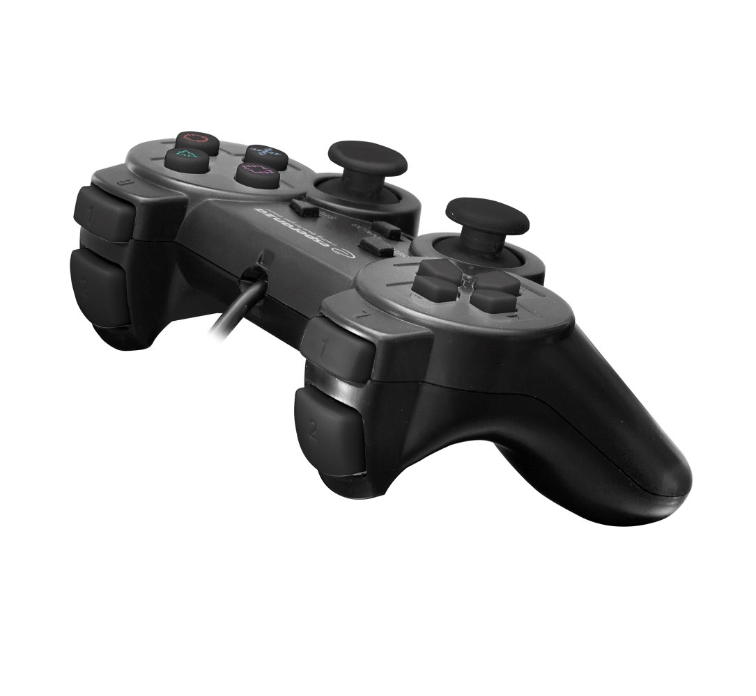 Kontroler ESPERANZA EGG107K (gamepad, PC, Playstation 3, analogni/digitalni, USB 2.0) crni-1
