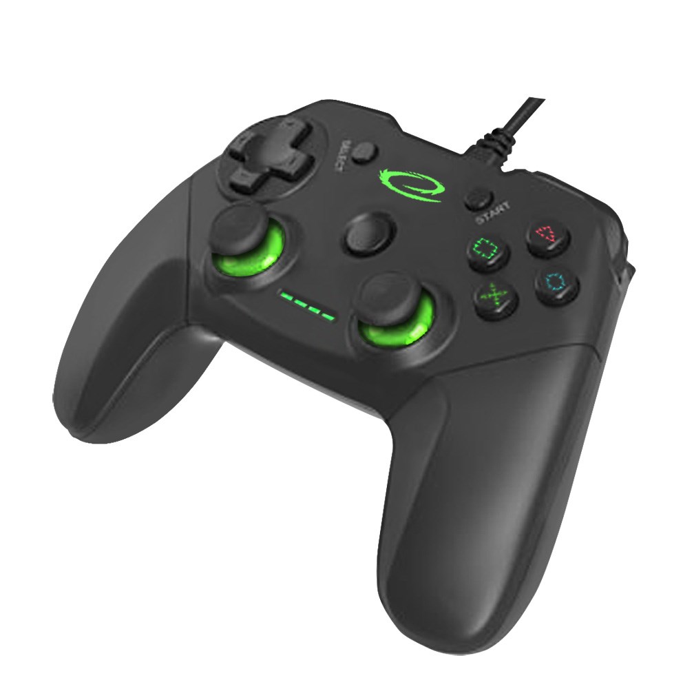 Kontroler ESPERANZA EGG110K (gamepad, PC, Playstation 3, analogni/digitalni, USB 2.0) crni-4