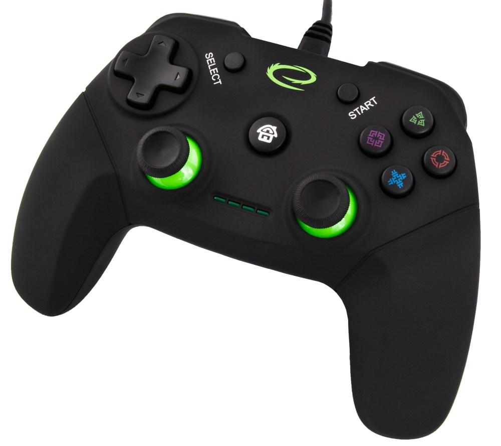 Kontroler ESPERANZA EGG110K (gamepad, PC, Playstation 3, analogni/digitalni, USB 2.0) crni