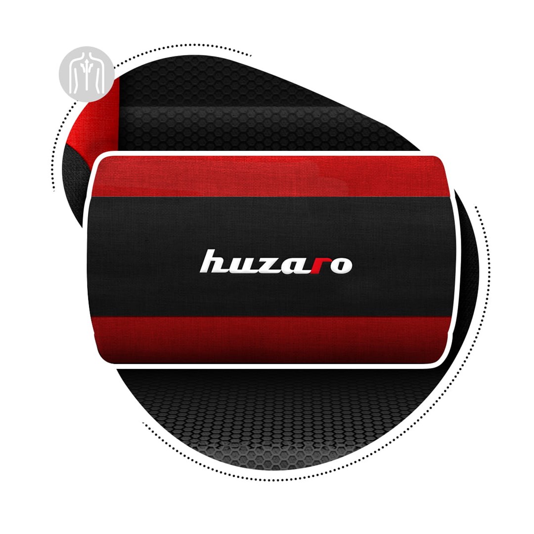Gaming stolica za djecu HUZARO HZ-Ranger 6.0 (crvena mreža crna i crvena)-0