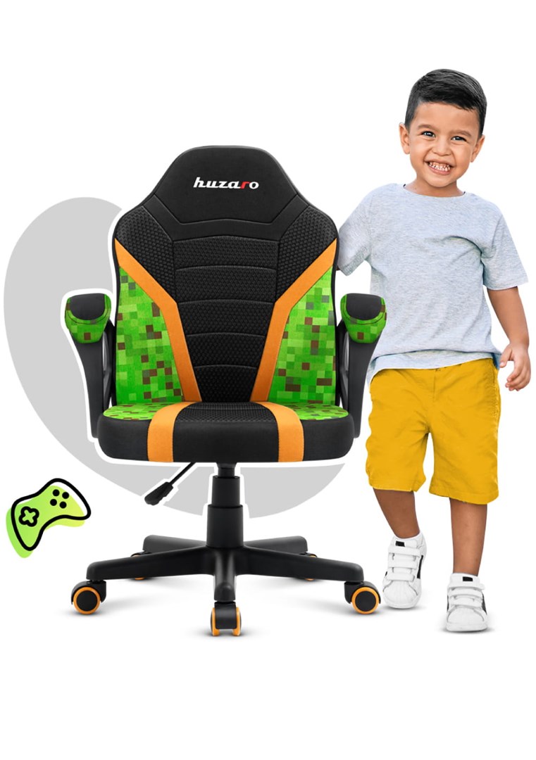 Gaming chair for children Huzaro Ranger 1.0 Pixel Mesh-1