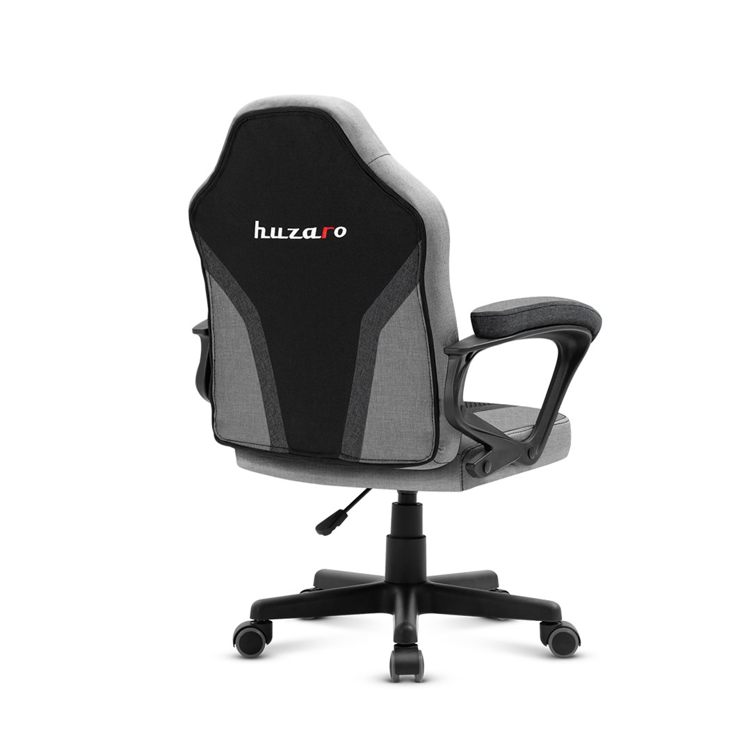 Gaming stolica za djecu HUZARO HZ-Ranger 1.0 (siva mreža, siva i crna)-4
