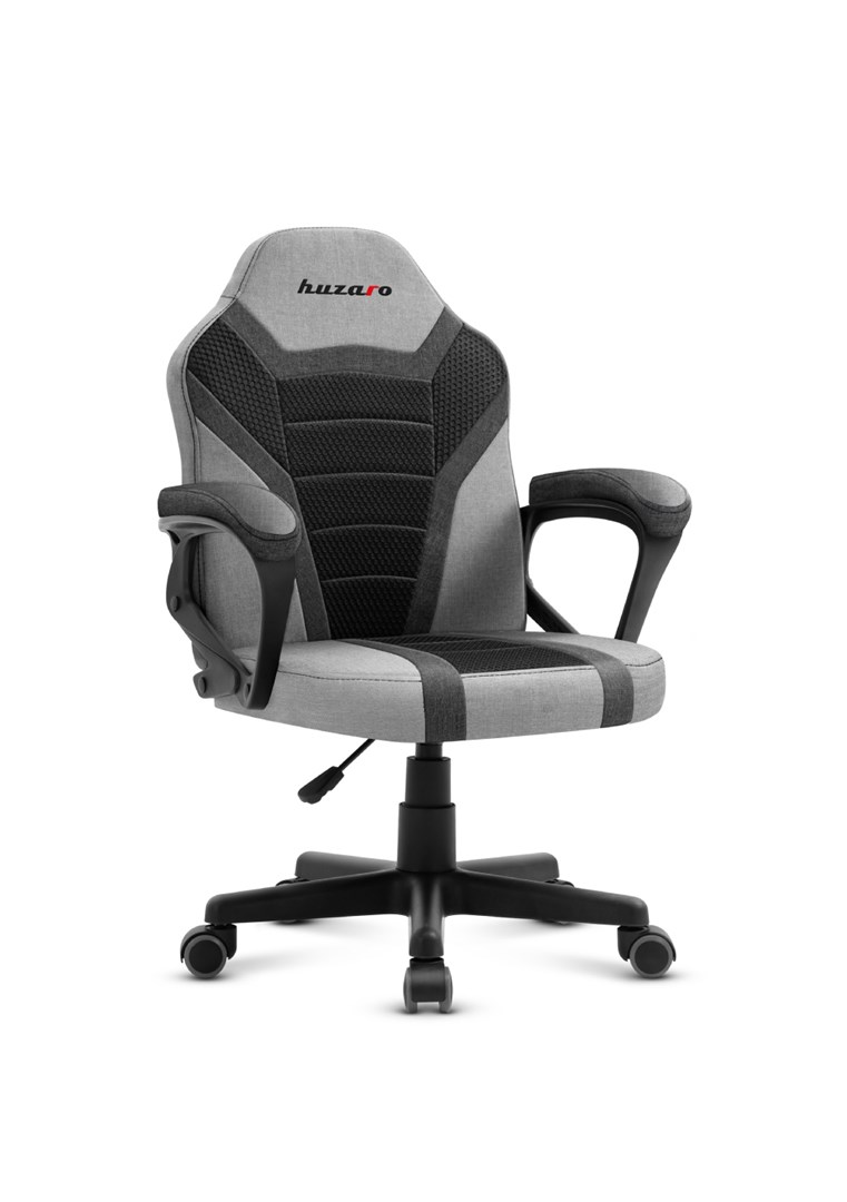 Gaming stolica za djecu HUZARO HZ-Ranger 1.0 (siva mreža, siva i crna)-0