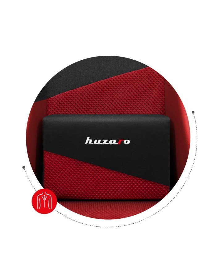 Gaming stolac HUZARO Force 6.2 crvena-19