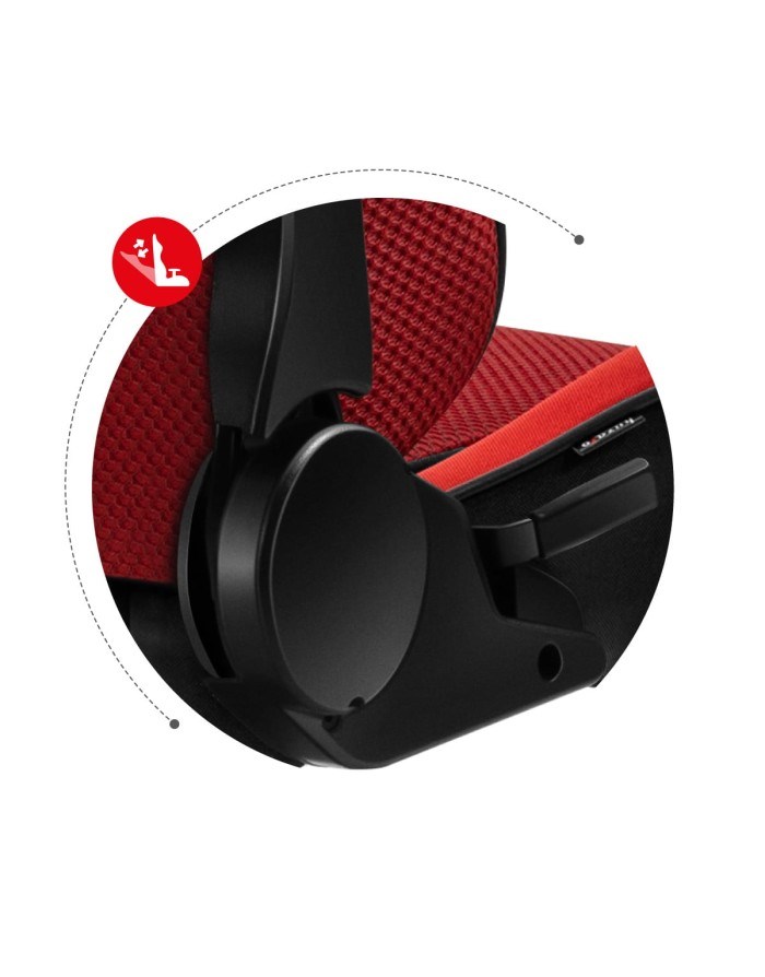 Gaming stolac HUZARO Force 6.2 crvena-15