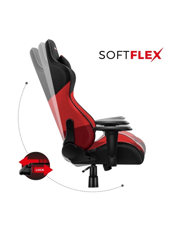 Gaming stolac HUZARO Force 6.2 crvena-21