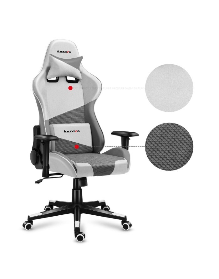 Gaming stolac HUZARO Force 6.2 bijela-18