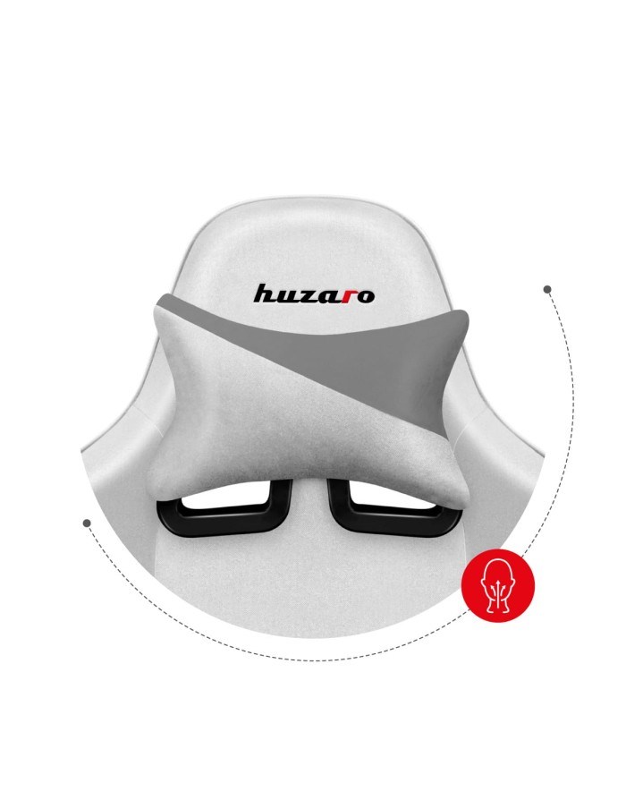 Gaming stolac HUZARO Force 6.2 bijela-2