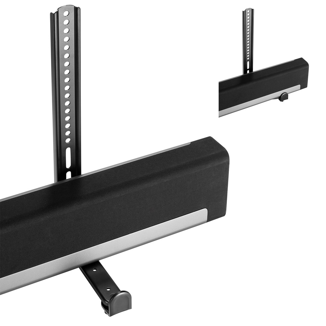 Maclean MC-914 Universal Soundbar Mount Speaker Holder Mounting Under TV up to 15kg VESA Space Saving-4