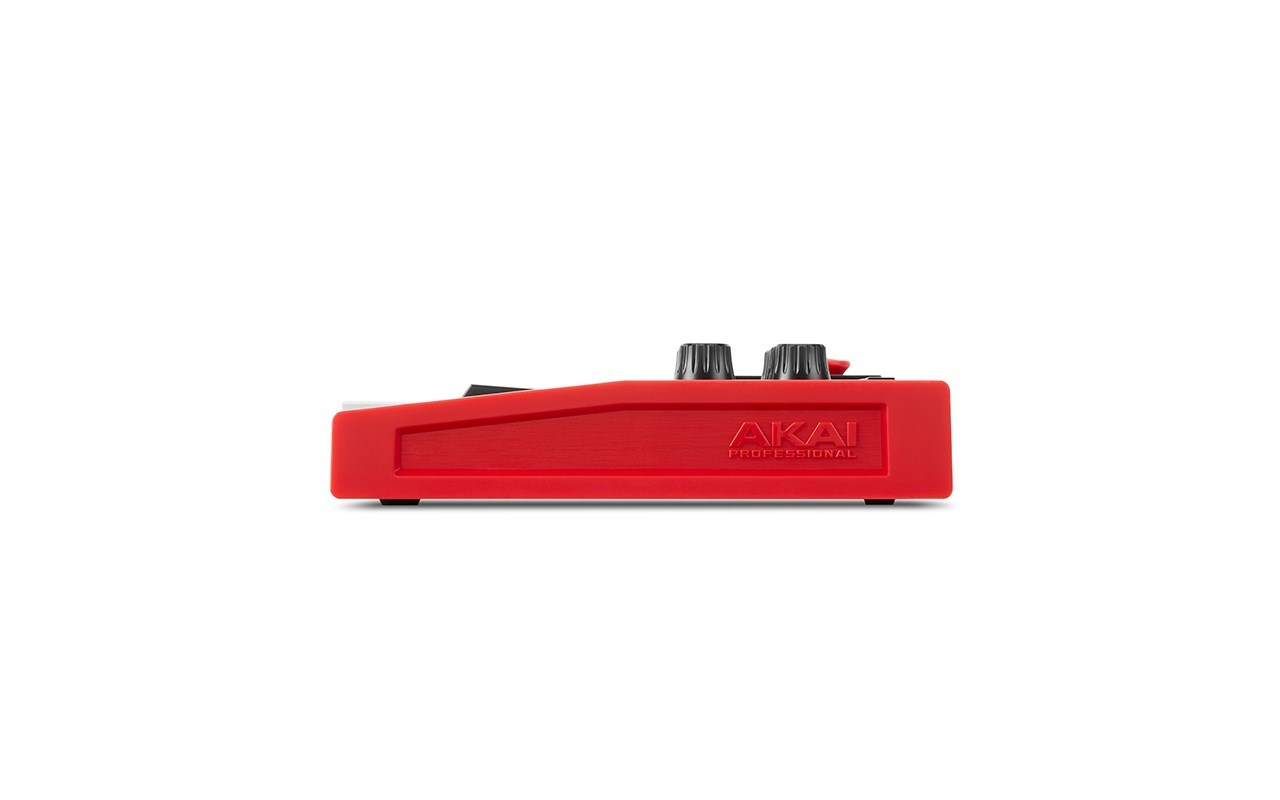 Kontrolna tipkovnica AKAI MPK Mini MK3 (pad kontroler, MIDI, USB) crno-crvena-5