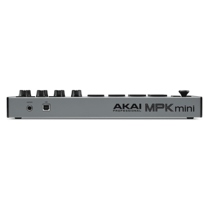 Kontrolna MIDI klavijatura AKAI MPK Mini MK3 (pad kontroler, MIDI, USB) crno-siva-4