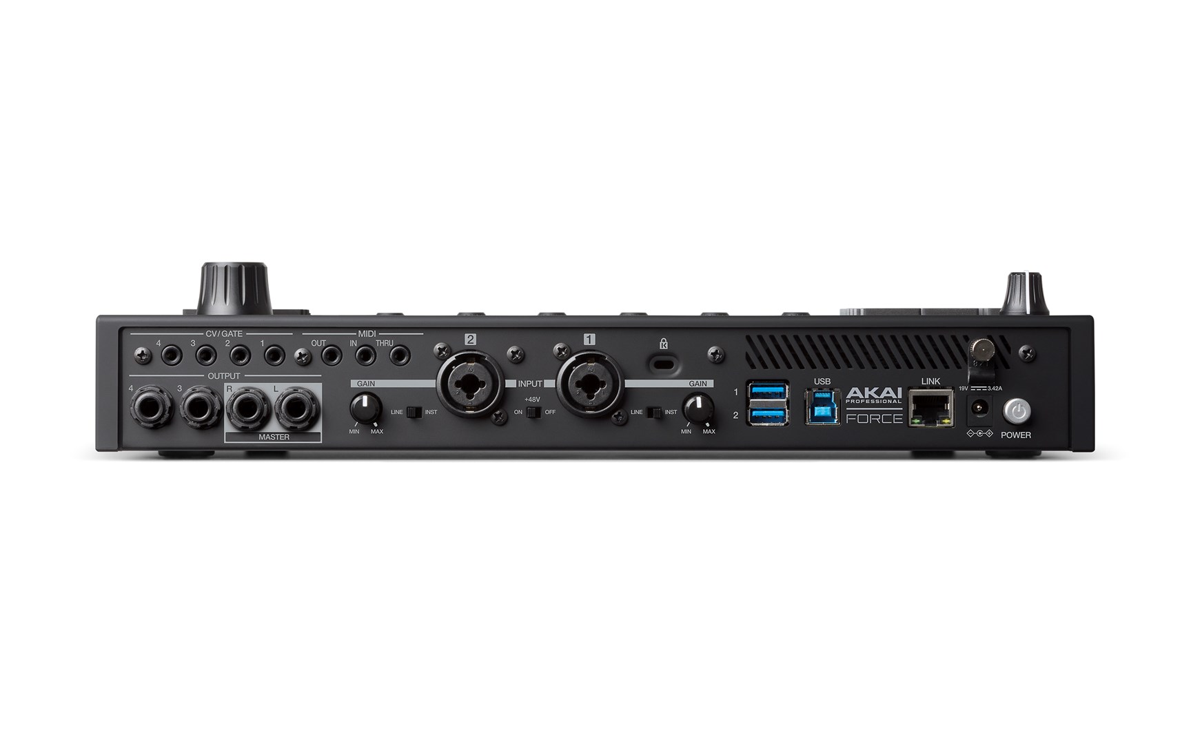 Samostalna stanica za produkciju glazbe AKAI FORCE (sampler, MIDI USB crni)-3