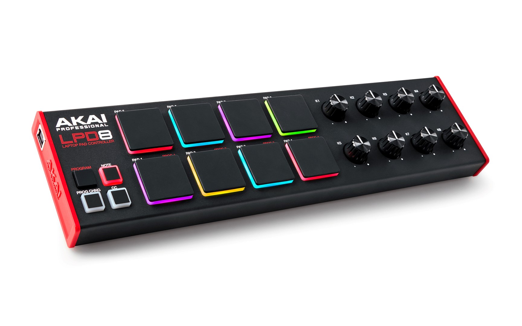 AKAI LPD 8 MKII - Mini USB/MIDI Controller-0