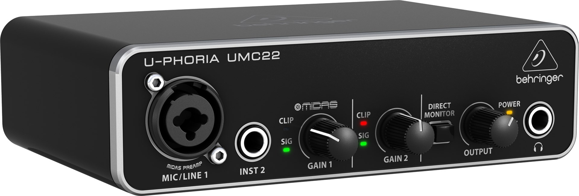 Dodatna glazbena oprema Behringer UMC22 (Koncert/Studio Pre-amp)-3