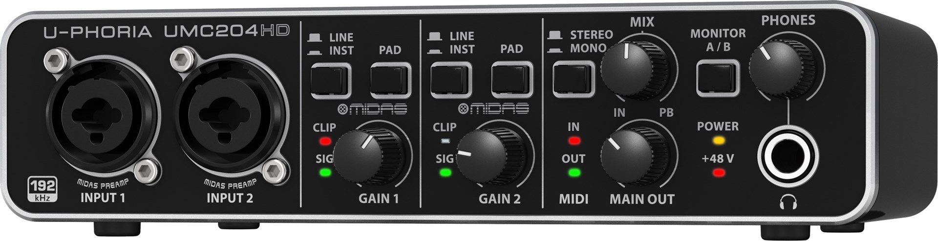 Behringer UMC204HD supplementary music equipment-4