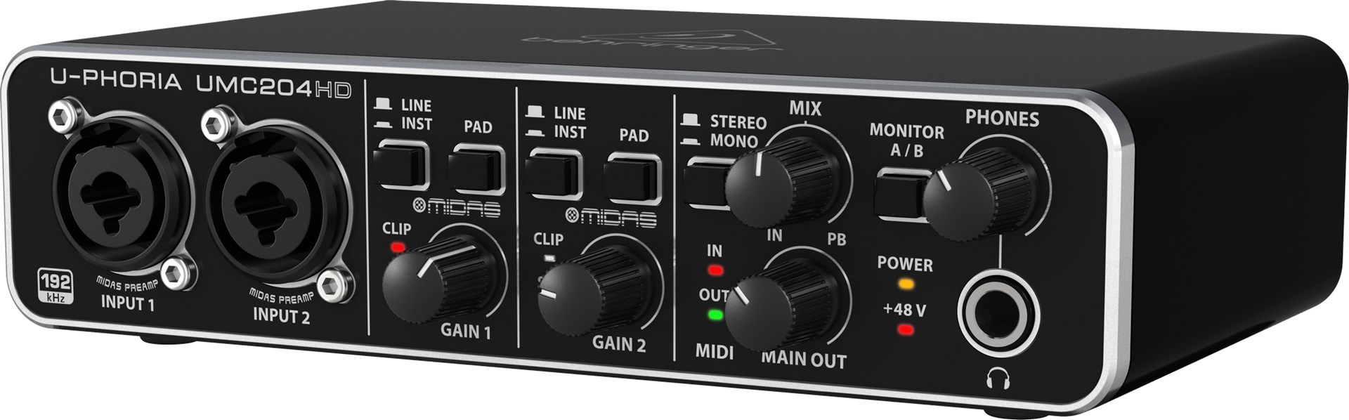 Behringer UMC204HD supplementary music equipment-3