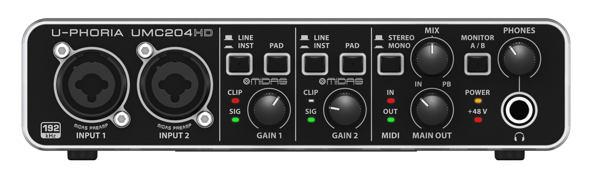 Behringer UMC204HD supplementary music equipment-0