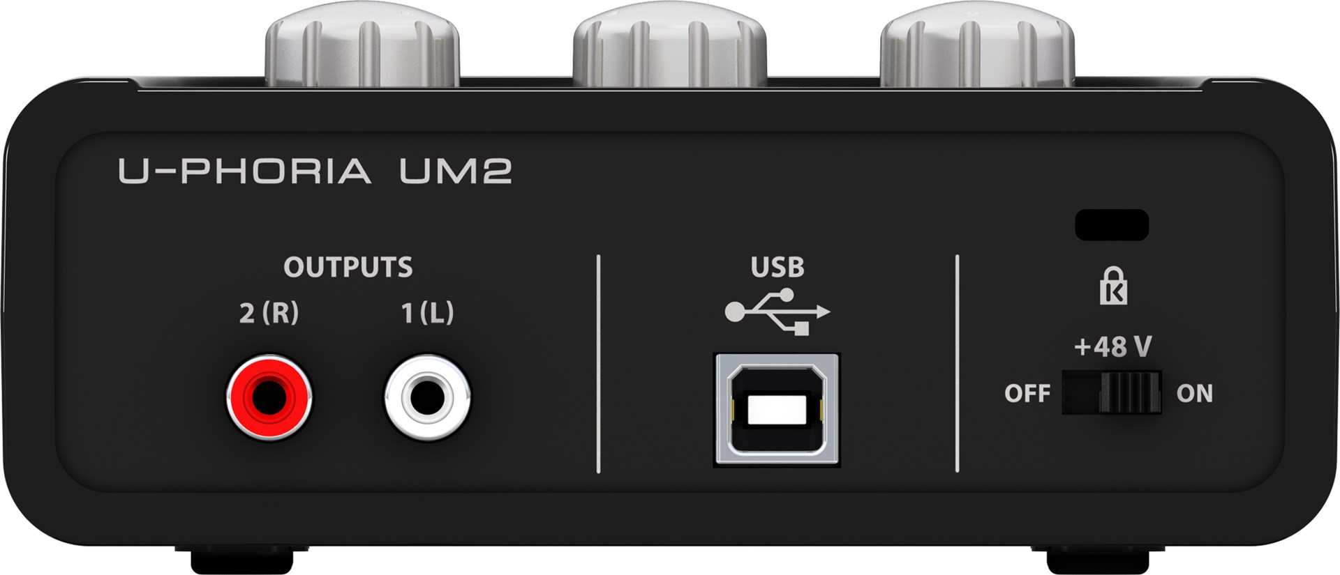 BEHRINGER U-PHORIA UM2 USB audio sučelje, 2 × 2, 48 kHz-1