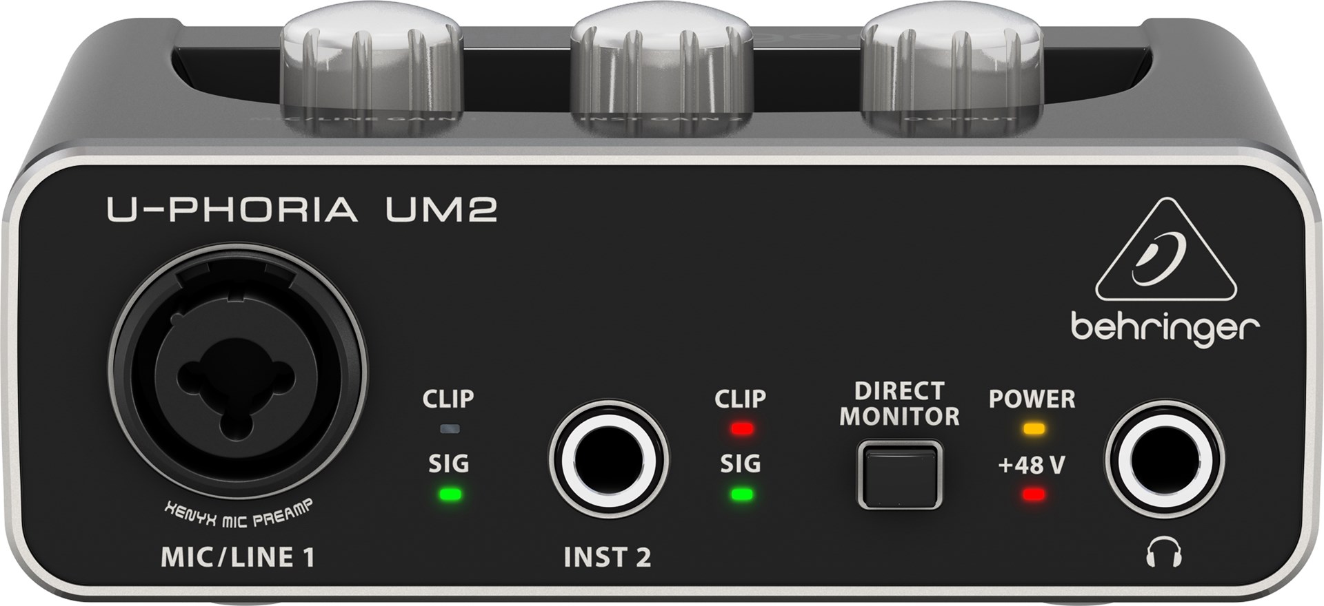 BEHRINGER U-PHORIA UM2 USB audio sučelje, 2 × 2, 48 kHz-5