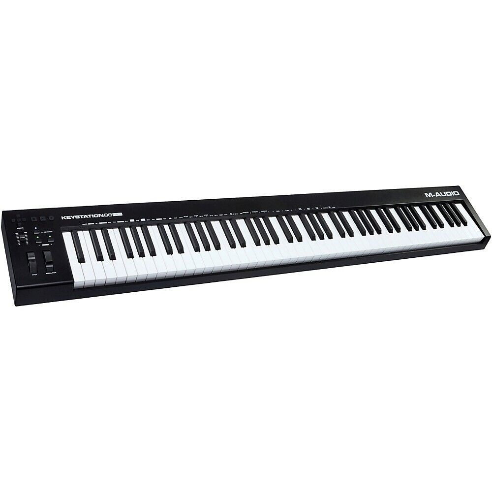 Kontrolna MIDI klavijatura M-AUDIO Keystation 88 MK3 (88 tipki, USB) crno-bijela-1