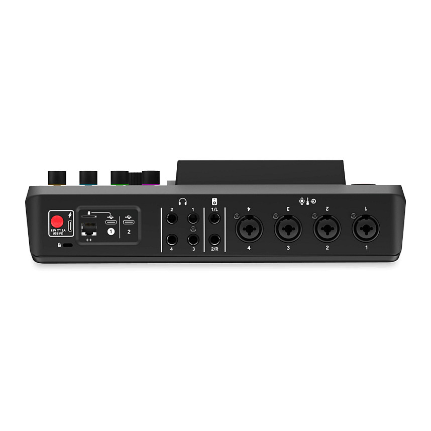 RØDECaster Pro II Podcast production studio Music production station Black-3