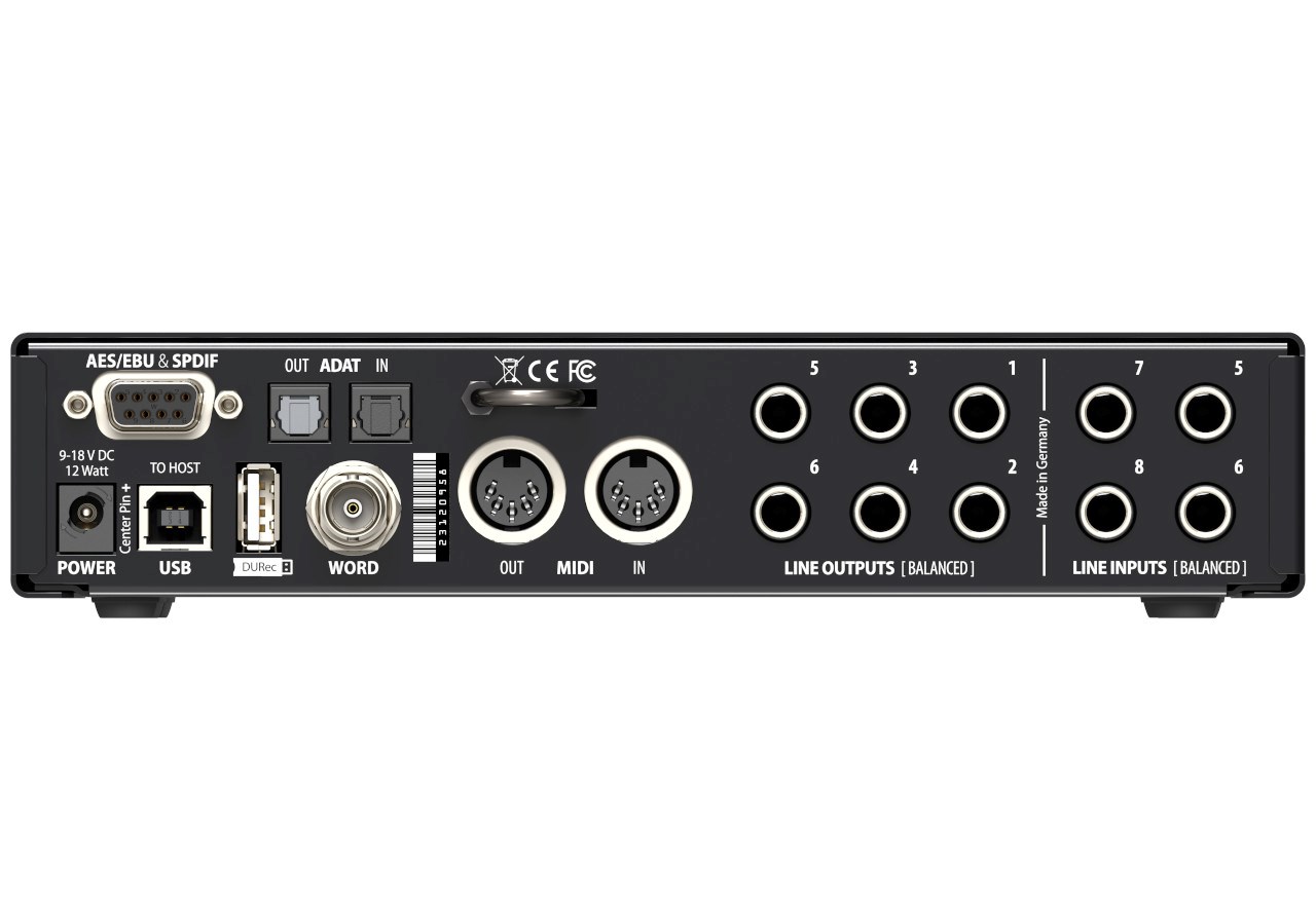 Audio interface RME Fireface UCX II USB [20 IN/ 20 OUT]-2
