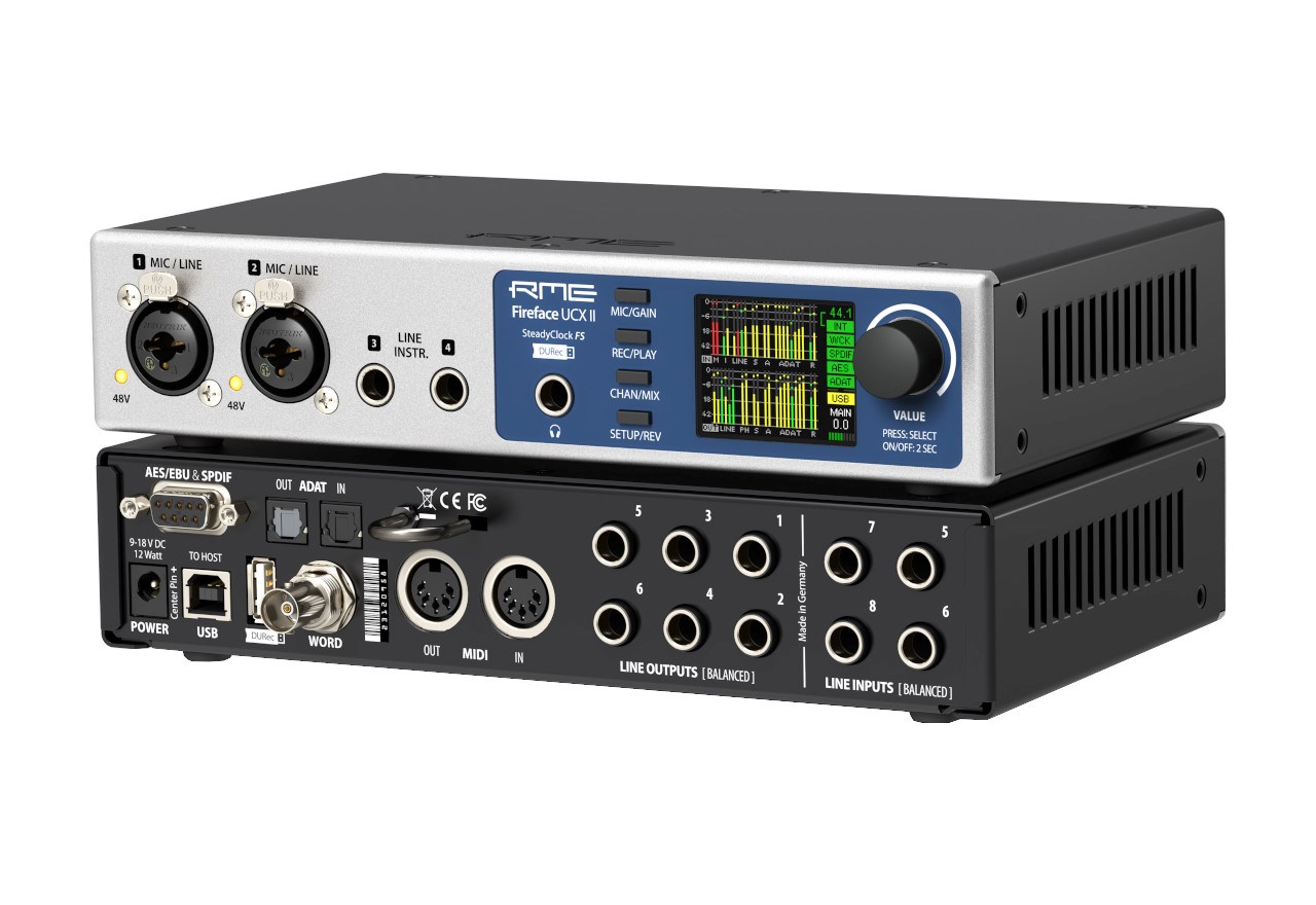 Audio interface RME Fireface UCX II USB [20 IN/ 20 OUT]-0