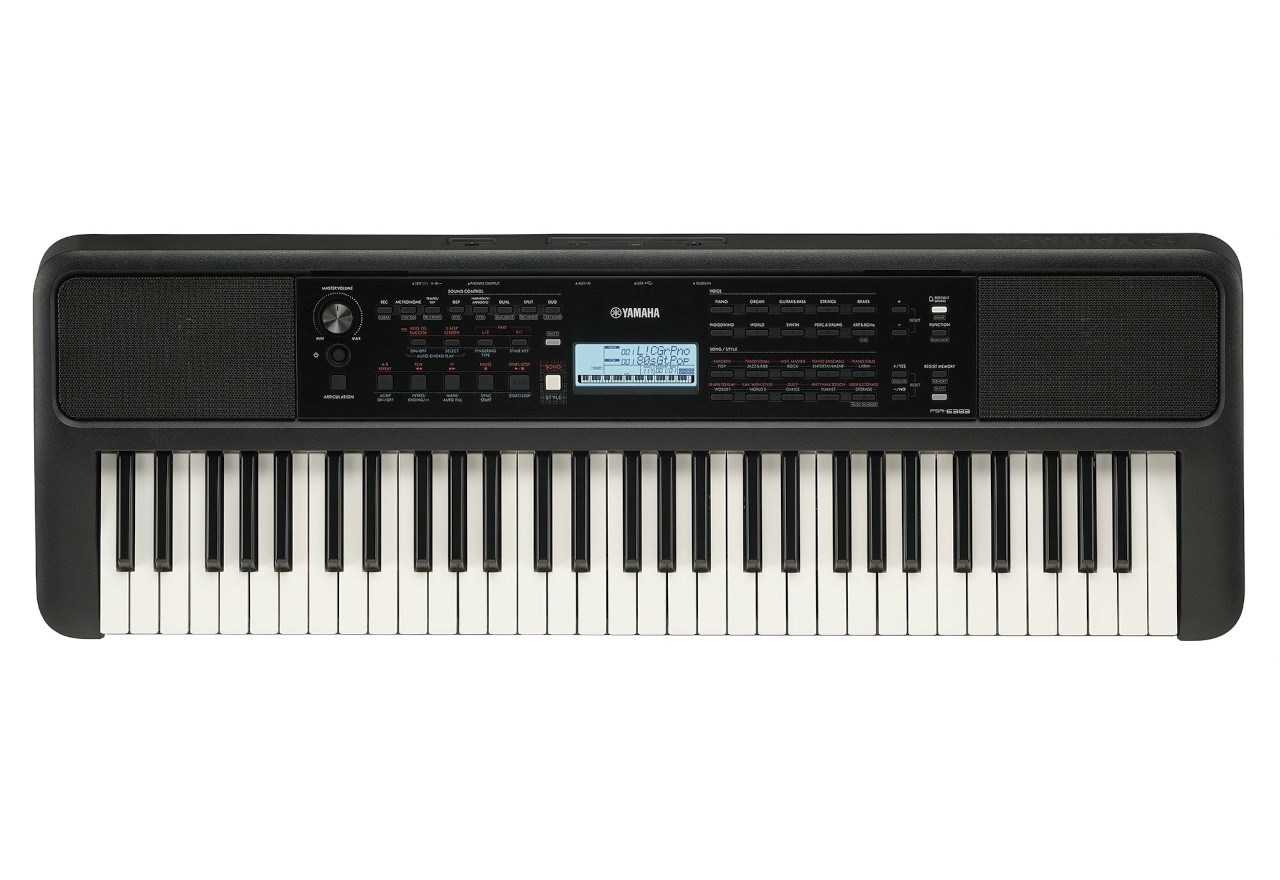 MIDI klavijatura YAMAHA PSR-E383 (crna, 61 tipka, USB)