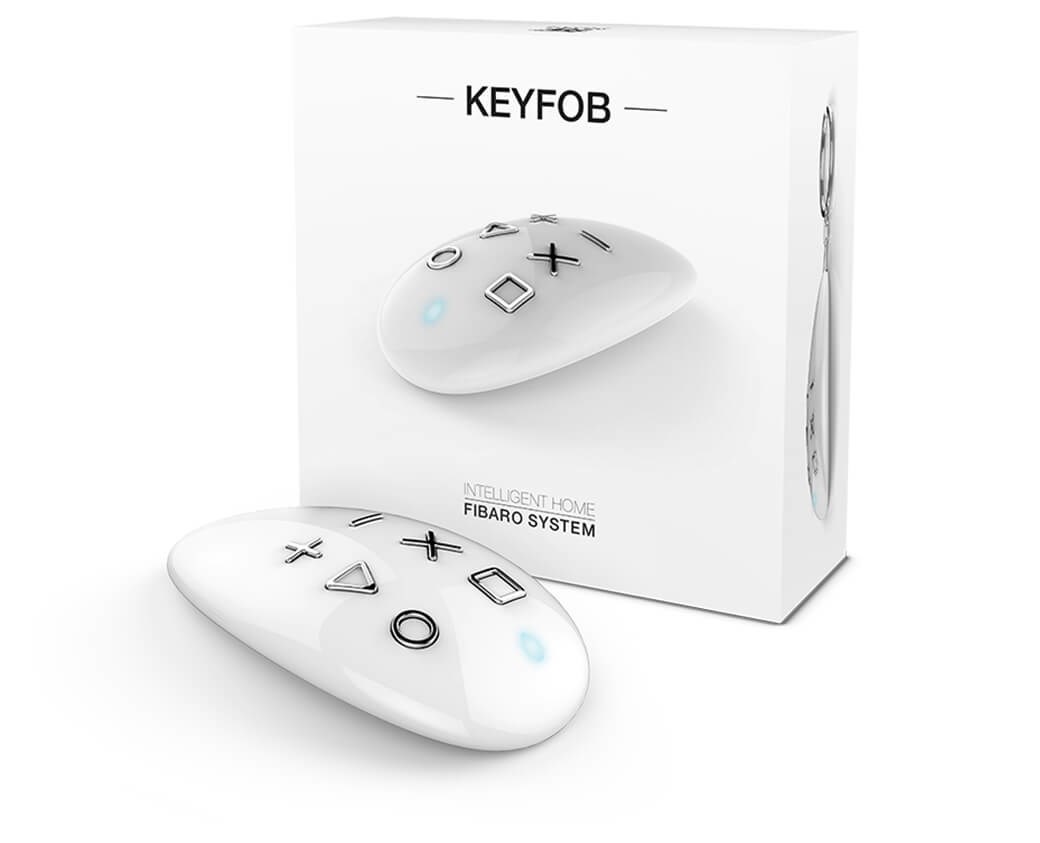 Daljinski upravljač FIBARO KeyFob (boja bijela, certifikacija RoHS 2011/65/EU, R&TTE 1999/5/EC, dimenzije 15 mm x 38 mm x 70 mm)-6
