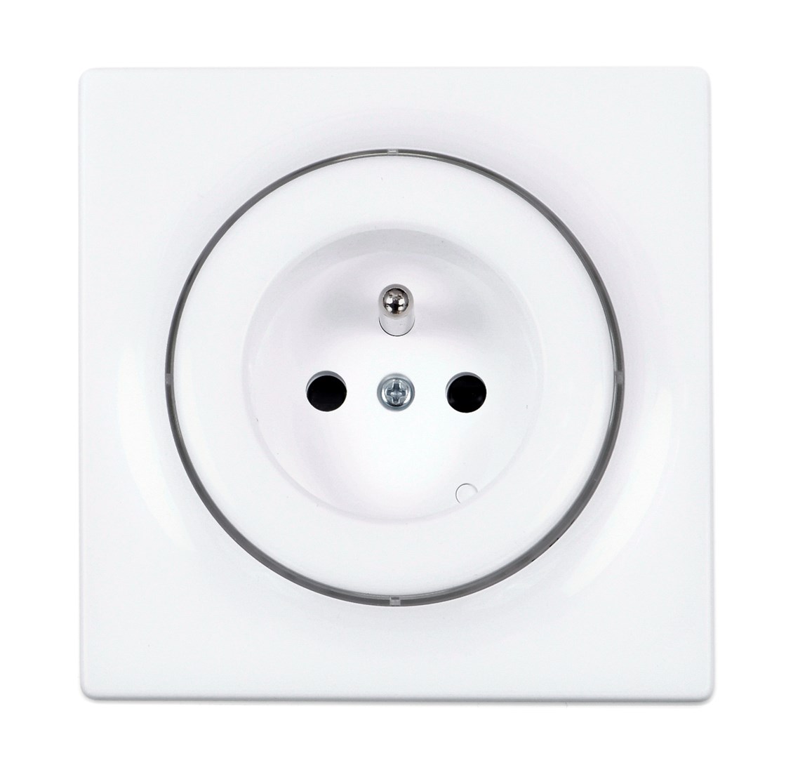 Utičnica FIBARO Walli (tip E) bijela