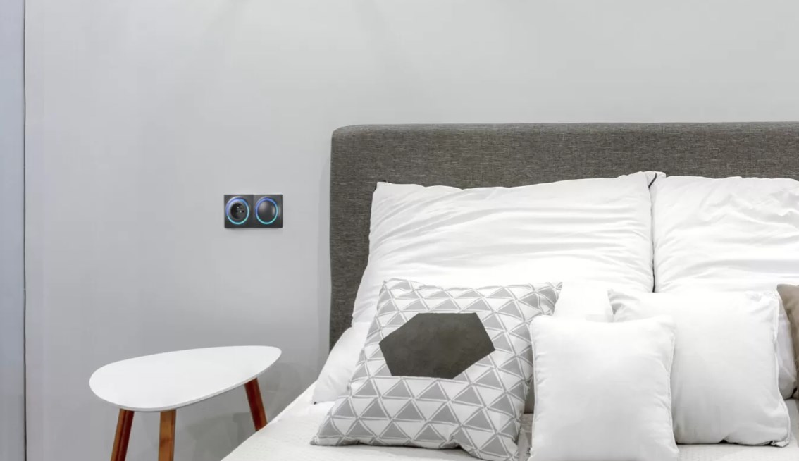 Pametna utičnica FIBARO Walli Outlet (antracit)-3