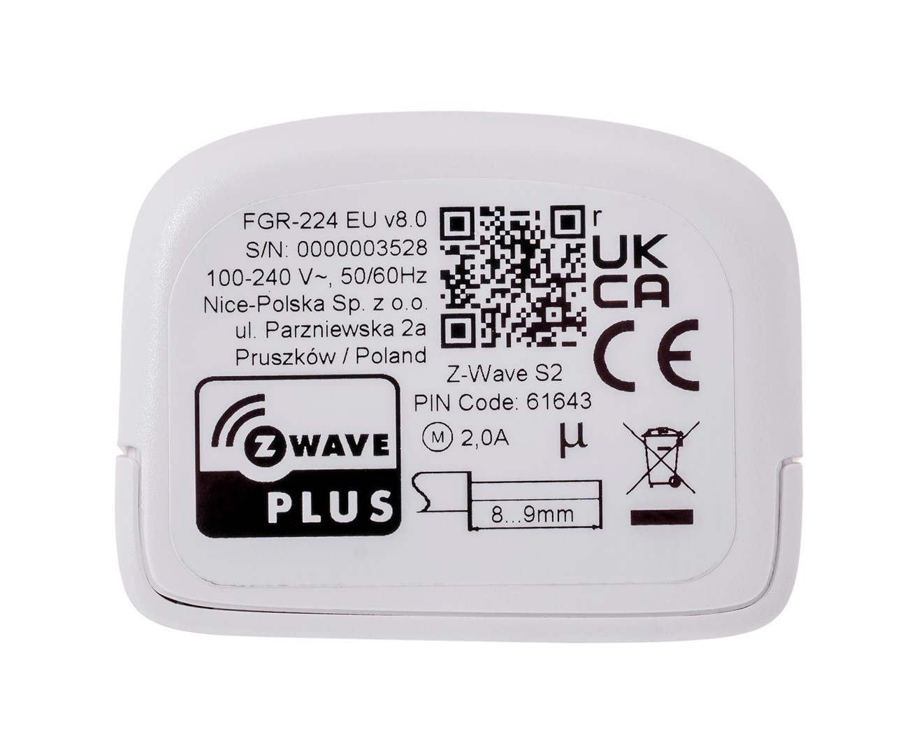 Sterownik Rolet Fibaro FGR-224-4