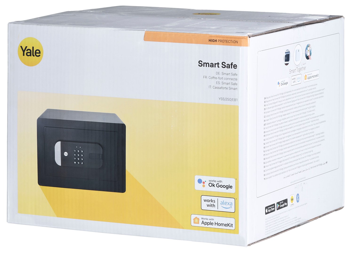 Yale YSS/250/EB1 safe Freestanding safe Black-11