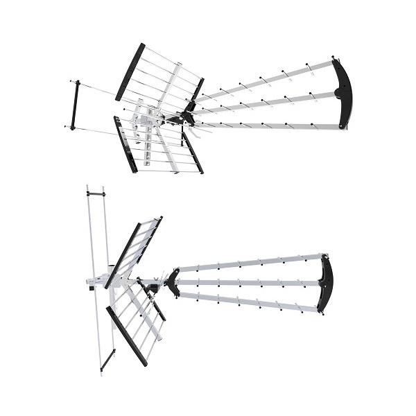Televizijska antena LIBOX LB2000 (vanjska, dvostruka, 32 dB)-1