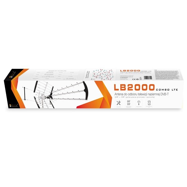 Televizijska antena LIBOX LB2000 (vanjska, dvostruka, 32 dB)-2
