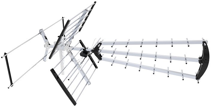 Televizijska antena LIBOX LB2000 (vanjska, dvostruka, 32 dB)-5