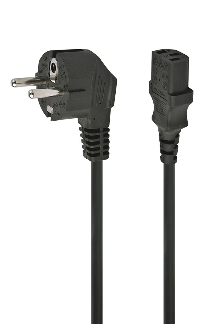 Naponski kabel GEMBIRD PC-186-VDE-3M (VDE odobrenje, 3 m) crni-1