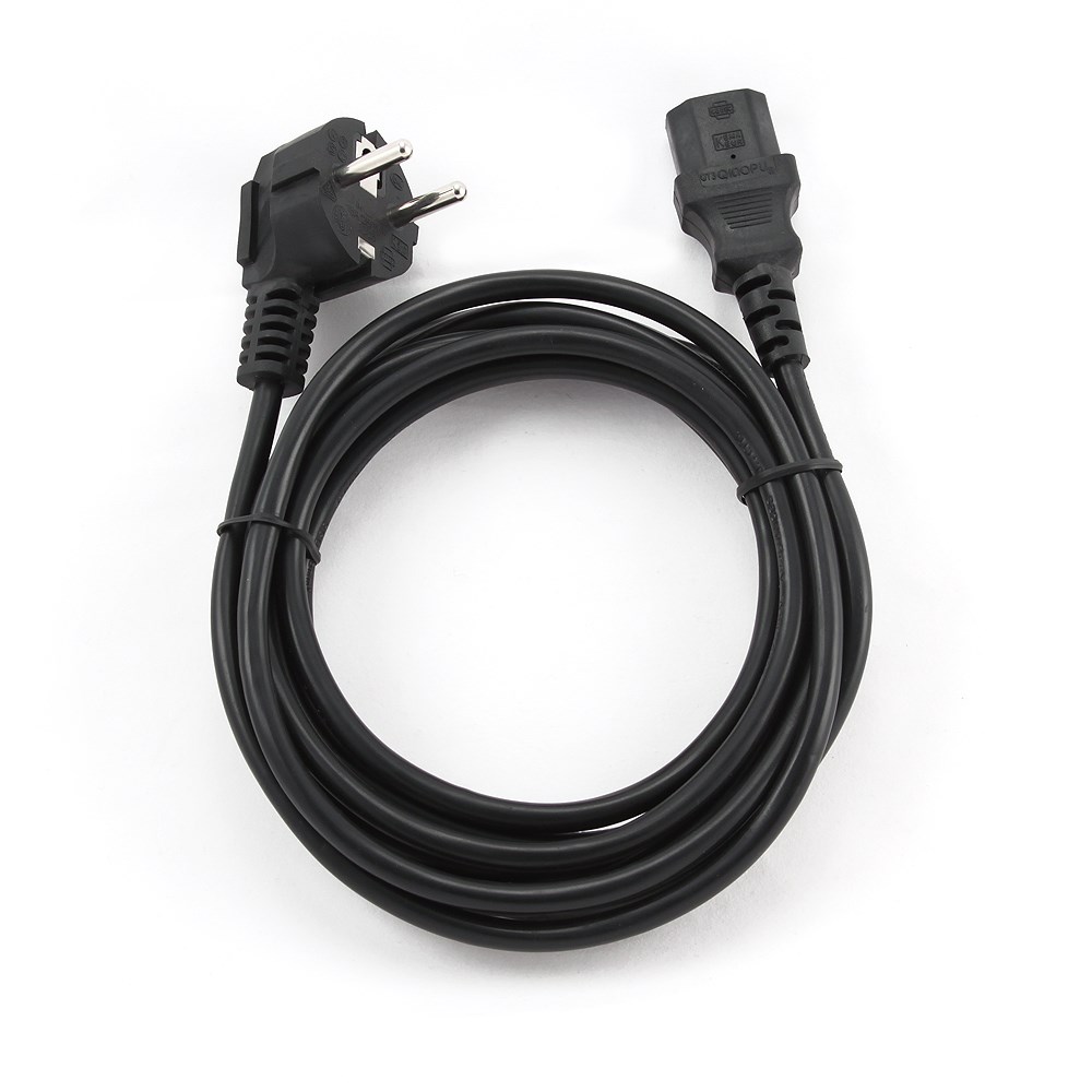 Naponski kabel GEMBIRD PC-186-VDE-3M (VDE odobrenje, 3 m) crni-2