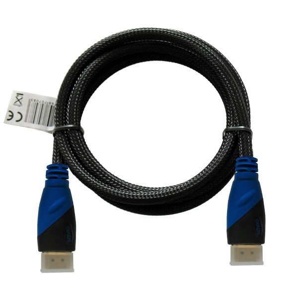 Savio CL-48 HDMI kabel 2 M HDMI tipa A (Standardno) crna, plava-1