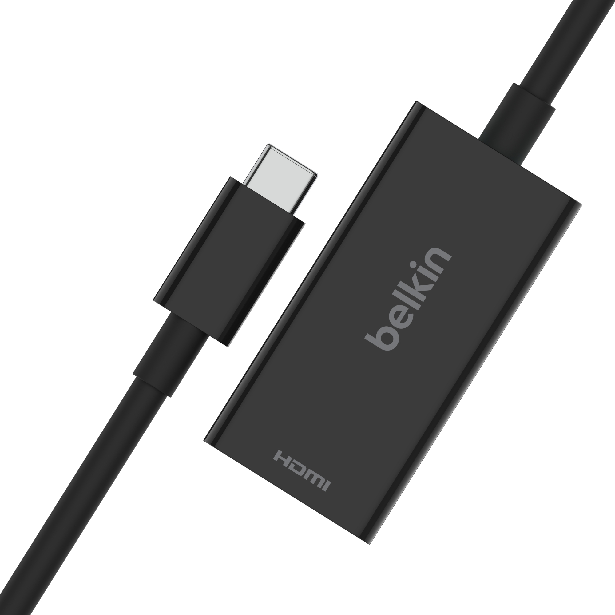 Adapter za video kabel BELKIN (HDMI A, USB-C) crna-4